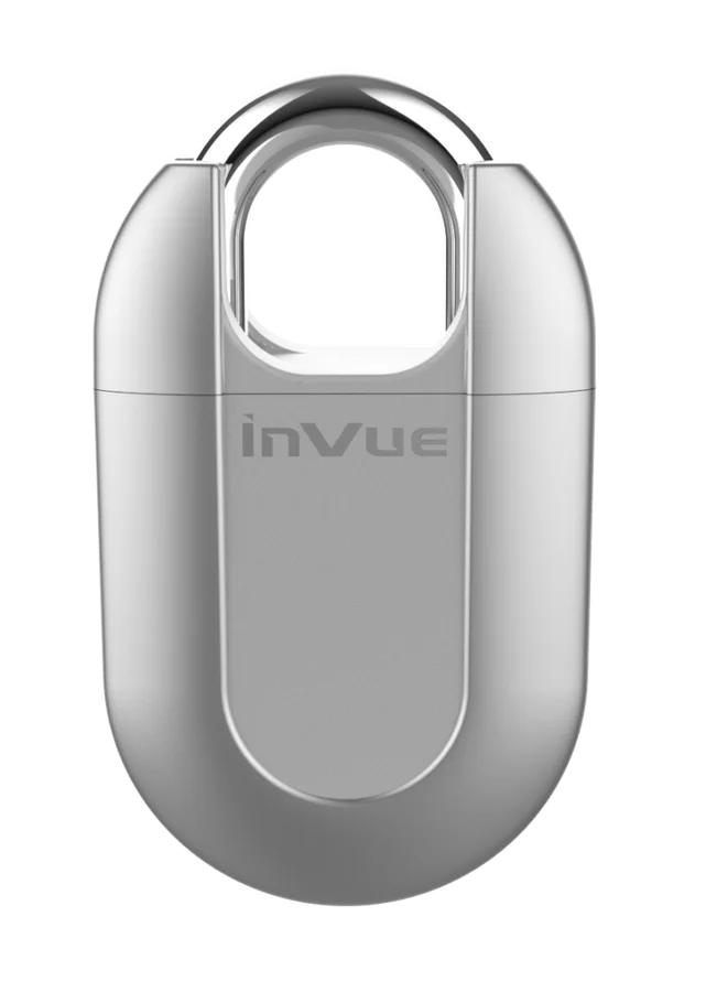 Candado digital InVue que se abre con la llave OneKEY